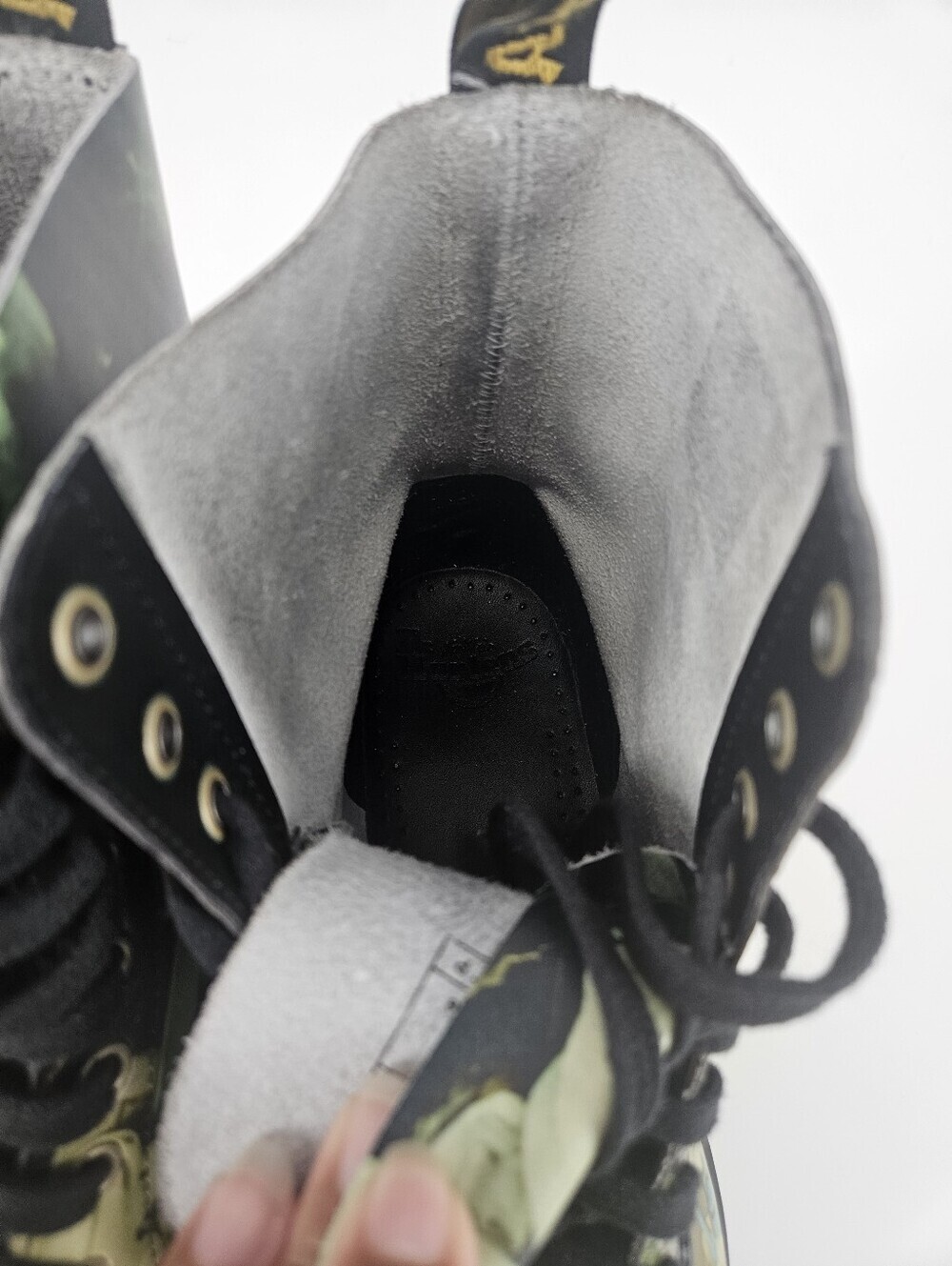 Dr. Martens Hieronymus Bosch "Hell" Lace Up Leather Combat Boots - Picture 6 of 11